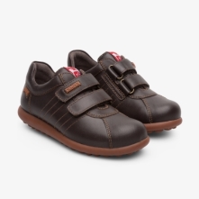 Camper Dark Brown Sneakers Kids - Pelotas Online Ireland | TUDZK1345